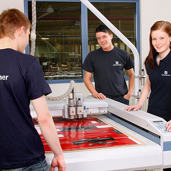 Apprentice for media technology printing