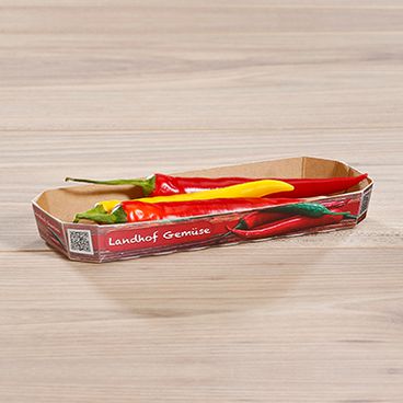 Gemüseschale Peperoni/ Chili klein